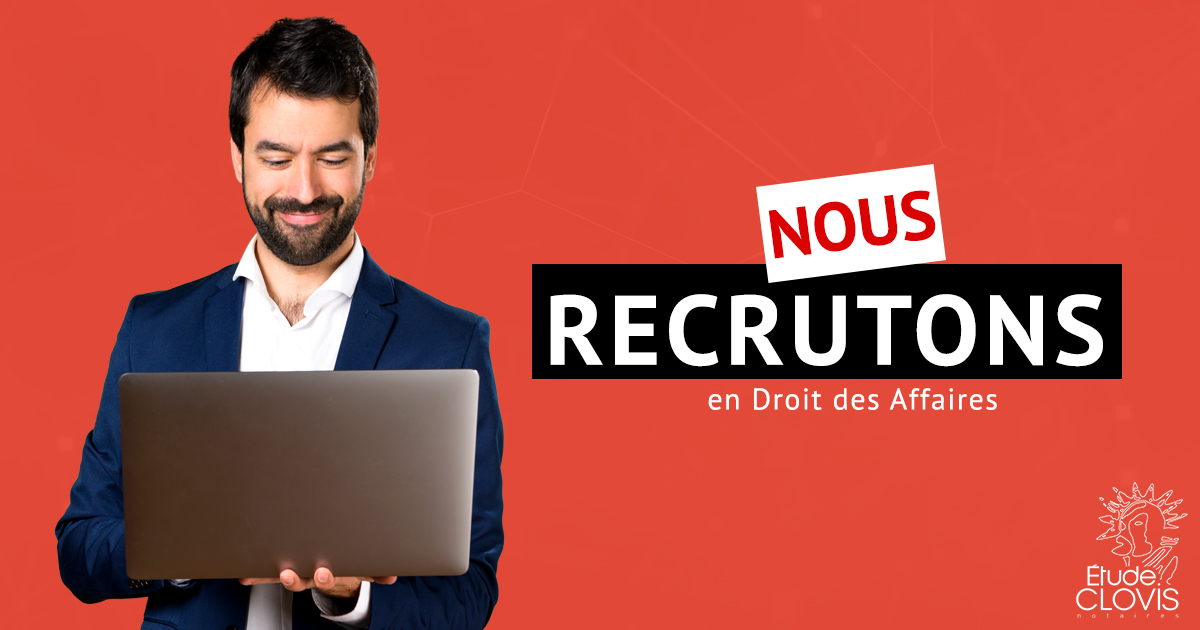 RECRUTEMENT : collaborateur en droit des affaires 